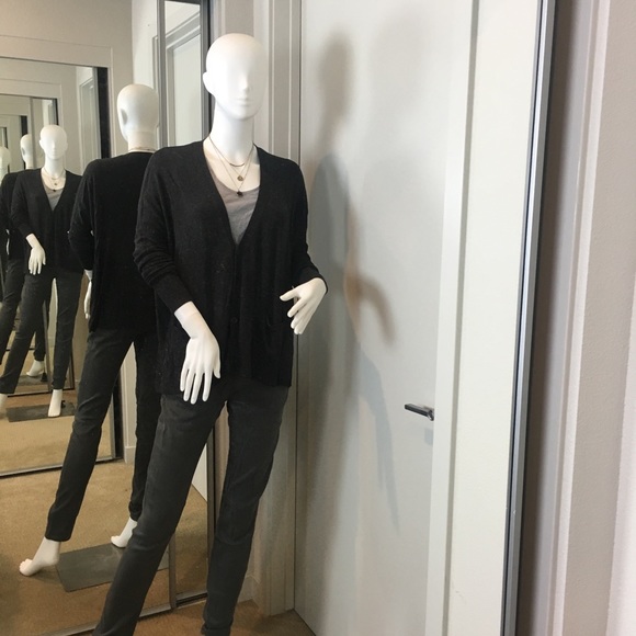 Eileen Fisher gray cardigan - Picture 4 of 5